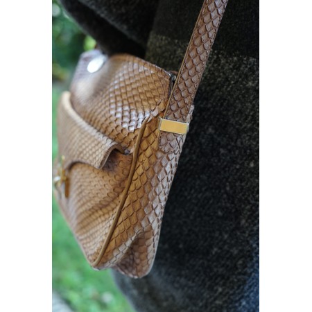 BORSA BORSETTA VINTAGE IN PELLE   "JSJ"