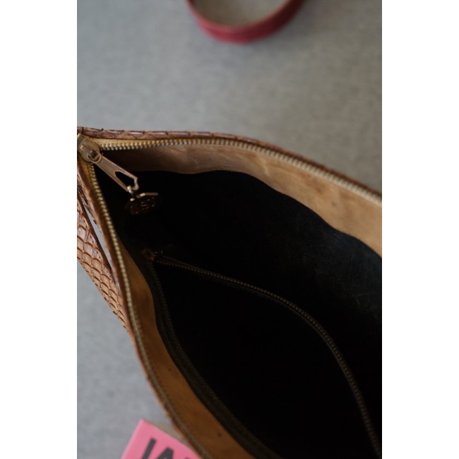 BORSA BORSETTA VINTAGE IN PELLE   "JSJ"