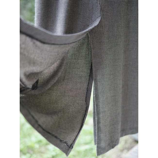 ABITO IN STILE TIROLESE PELLE / LINO  tg.38/40...
