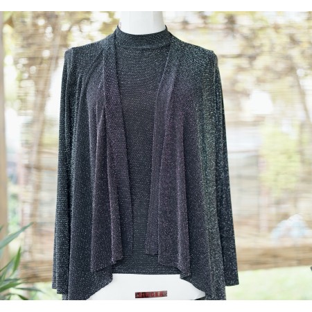 TWINSET NERO / ARGENTO  tg M