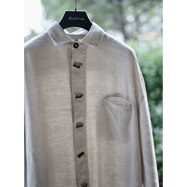 CAMICIA UOMO TIROLESE  TG.M 39/40 Distler
