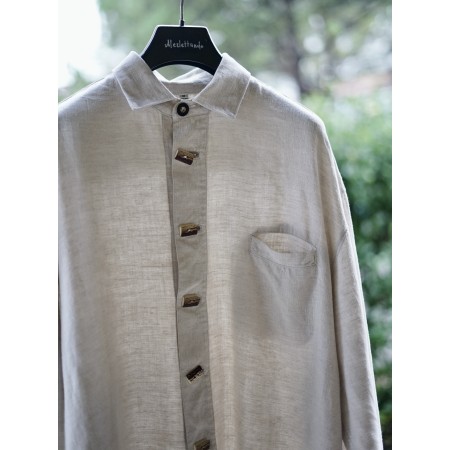 CAMICIA UOMO TIROLESE  TG.M 39/40 Distler