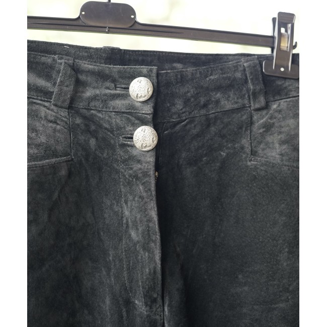 PANTALONI tg. 42/44 it. PELLE  TIROLESE DONNA
