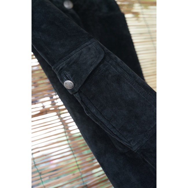 PANTALONI tg. 42/44 it. PELLE  TIROLESE DONNA