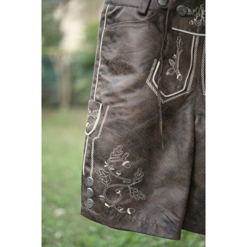 PANTALONI tg. S  TIROLESE Ecopelle 2