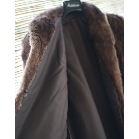 PELLICCIA DI ONDATRA  VERA Tg. M/L