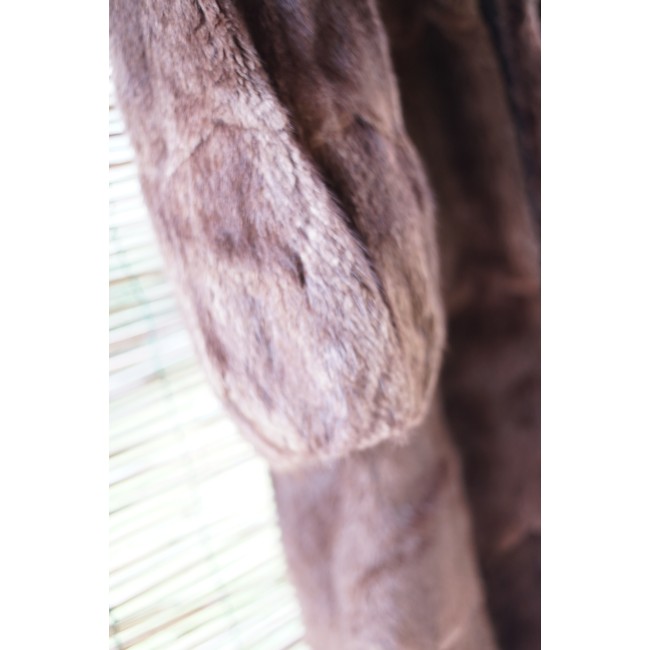 PELLICCIA DI ONDATRA  VERA Tg. M/L