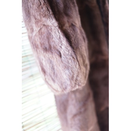 PELLICCIA DI ONDATRA  VERA Tg. M/L