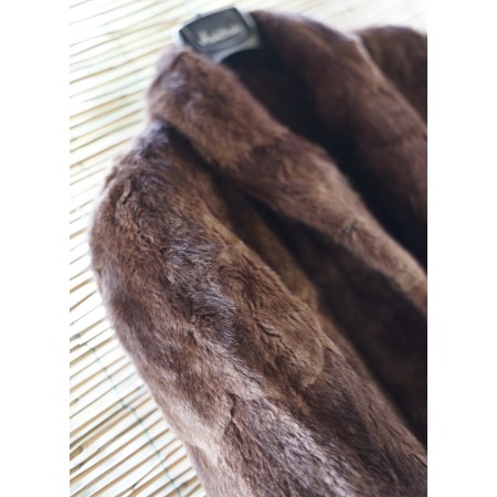PELLICCIA DI ONDATRA  VERA Tg. M/L