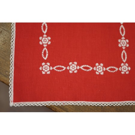 CENTRO ROSSO NATALIZIO  85x26 cm