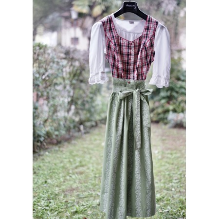 ABITO STILE TIROLESE  tg. 48 it. Dirndl "Kaletsch Modell"