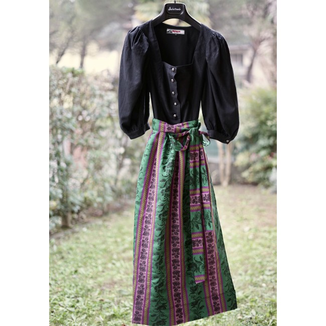ABITO STILE TIROLESE  tg. 44 it. Dirndl "Alphorn"