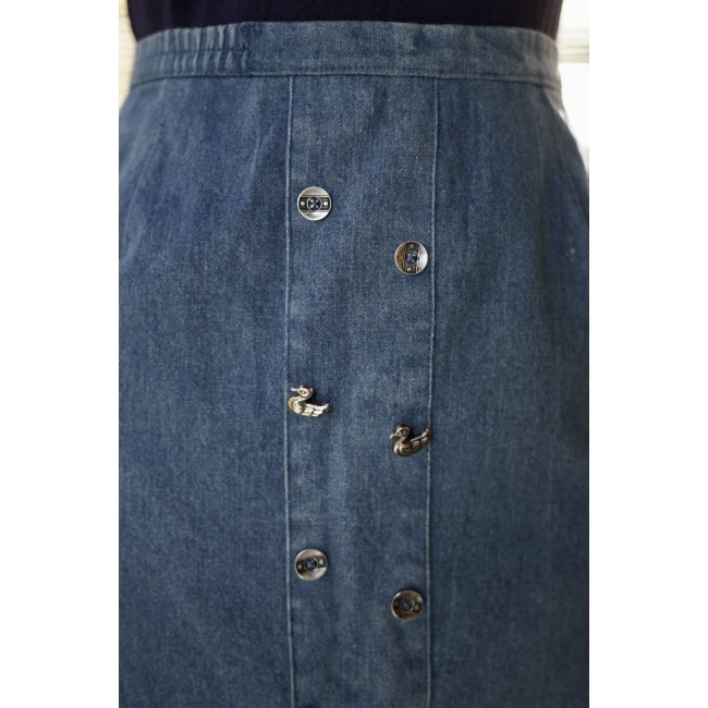 GONNA IN STILE TIROLESE tg.48 it.  jeans