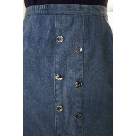 GONNA IN STILE TIROLESE tg.48 it.  jeans