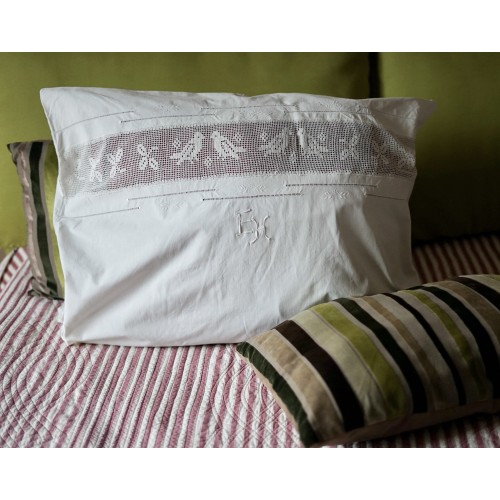 ANTICA FEDERA GRANDE CON UNCINETTO E MONOGRAMMA