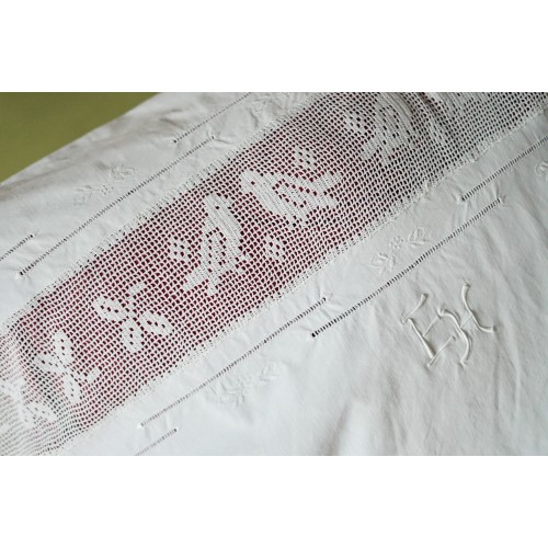 ANTICA FEDERA GRANDE CON UNCINETTO E MONOGRAMMA 2