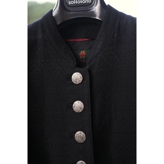 CAPPOTTINO TIROLESE NERO TG 44/46 K&K Kaiserjager