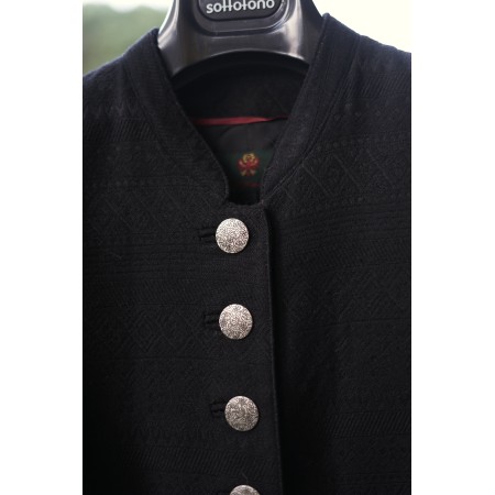 CAPPOTTINO TIROLESE NERO TG 44/46 K&K Kaiserjager