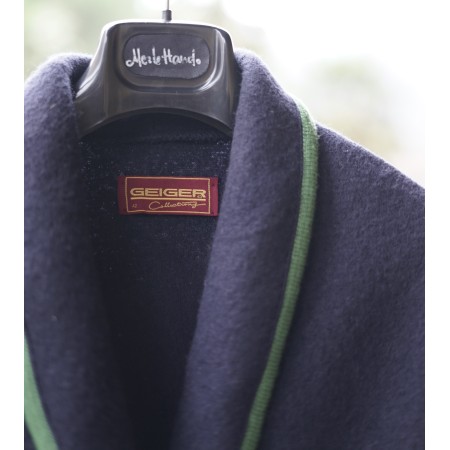 GIACCA TIROLESE LANA TG. 48it. Geiger BLU