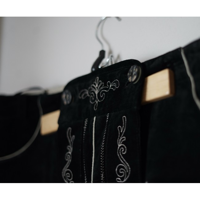 PANTALONI tg. 58 it. IN PELLE  TIROLESI