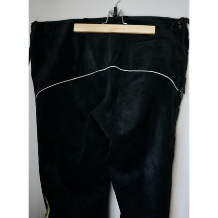 PANTALONI tg. 58 it. IN PELLE  TIROLESI