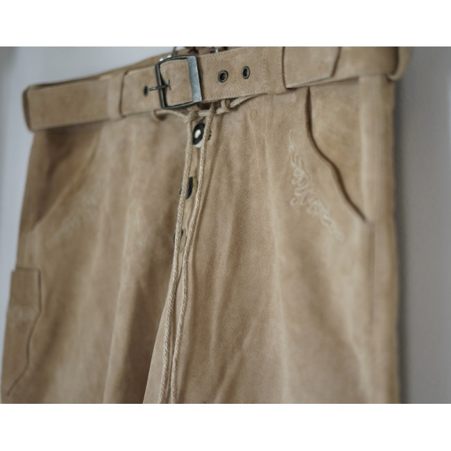 PANTALONI tg. 54/56 it. IN PELLE TIROLESI...
