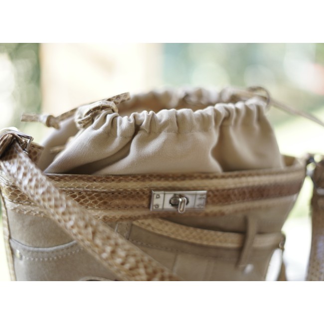 BORSA PELLE TRACOLLA Tosca Blu