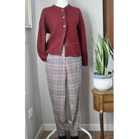 PANTALONI A QUADRETTI  tg 44 it.