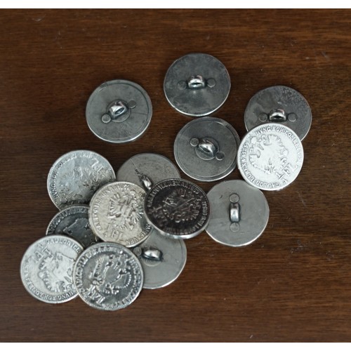 BOTTONE / BOTTONI STILE TIROLESE diam. 2,2 cm 2