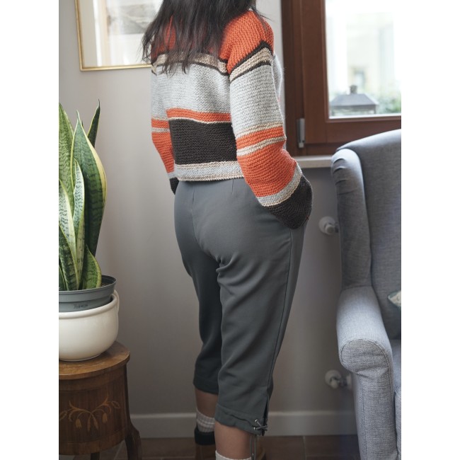 PANTALONI VINTAGE DONNA  ZUAVA SCI  tg.42/44...