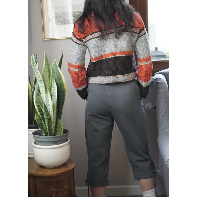 PANTALONI VINTAGE DONNA  ZUAVA SCI  tg.42/44...