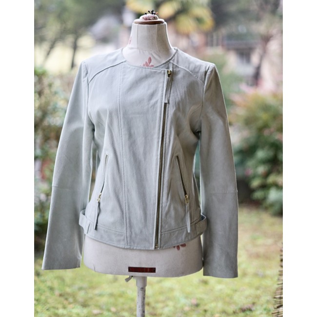 GIUBBETTO / GIUBBOTTO IN PELLE tg. 42eu. -...