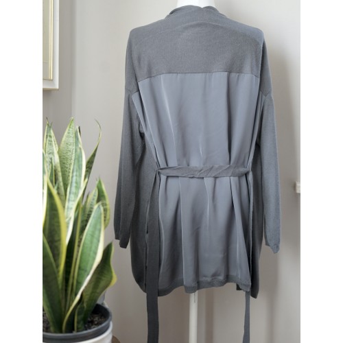 MAGLIONE GRIGIO Tg. S Sisley 2