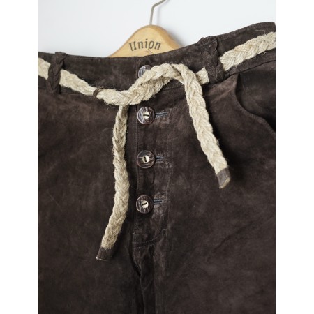 PANTALONI tg. M   PELLE TIROLESI Edeljoy