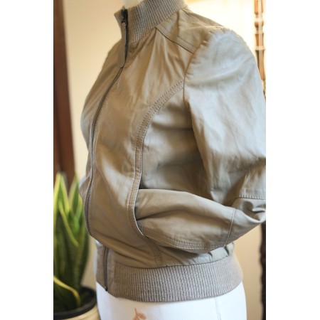 GIUBBETTO / GIUBBOTTO IN VERA PELLE tg.S/M  Zara Basic