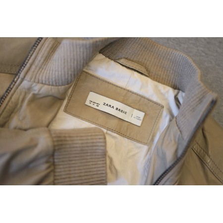 GIUBBETTO / GIUBBOTTO IN VERA PELLE tg.S/M  Zara Basic