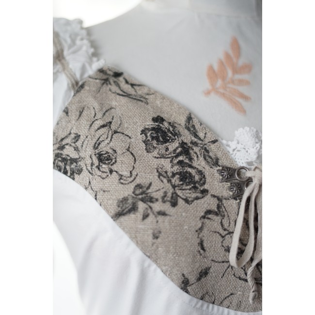 CAMICIA STILE TIROLESE  tg 46 it