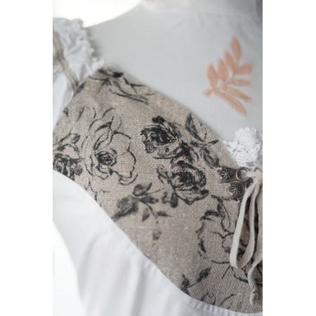 CAMICIA STILE TIROLESE  tg 46 it