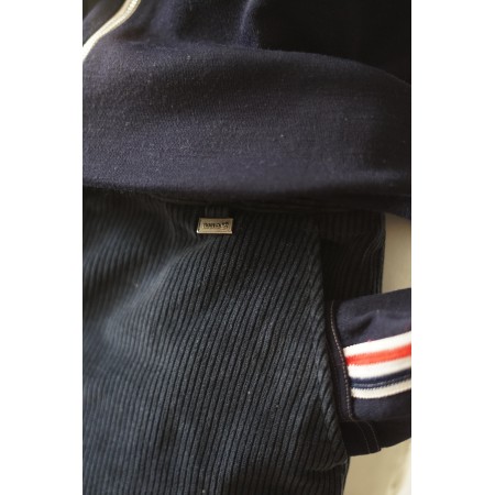 PANTALONI DONNA BLU  ZUAVA STILE TIROLESE / SCI Tg. 42 it. Bailo