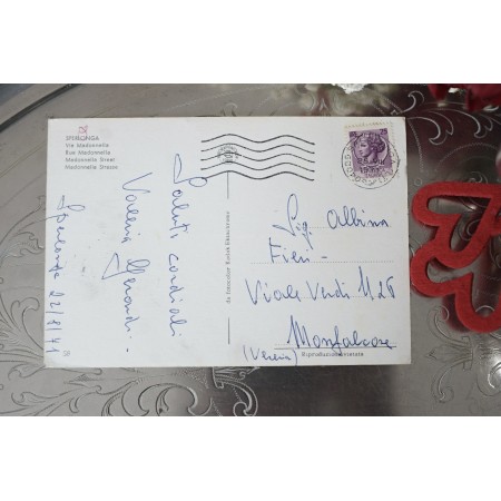 CARTOLINA LATINA SPERLONGA VIA MADONNELLA VG '71