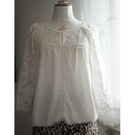 CAMICETTA CON PIZZO TG.44 it
