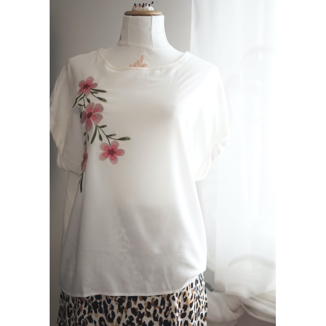 CAMICETTA CON RICAMO TG.12 uk/ 44 it
