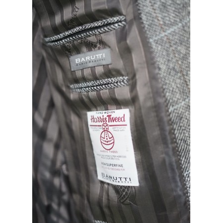 GIACCA UOMO   tg. R48 / tg. 58 italiana  Harris Twees PURA LANA