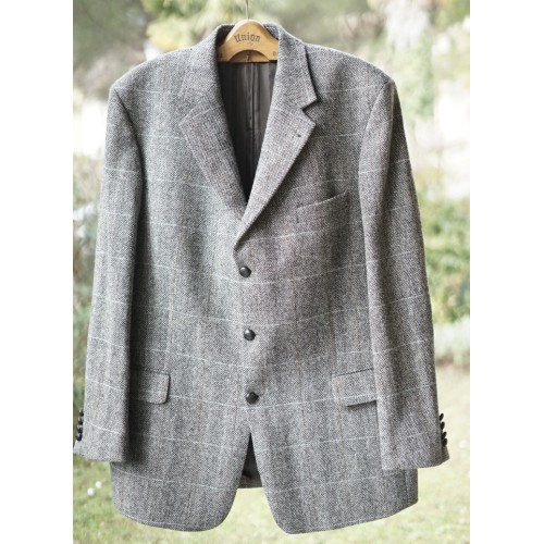 GIACCA UOMO   tg. R48 / tg. 58 italiana  Harris Twees...