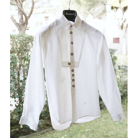 CAMICIA RAGAZZO STILE TIROLESE TG. 164 /11 anni