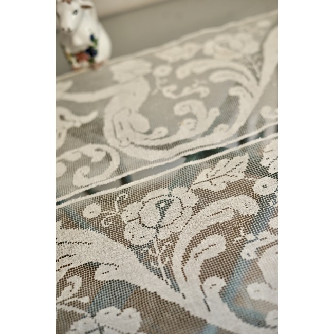 ANTICHI INSERTI IN FILET A RETE CREMA