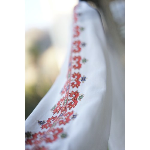 CAMICIA  VINTAGE STILE UNGHERESE  RICAMATA A MANO 2