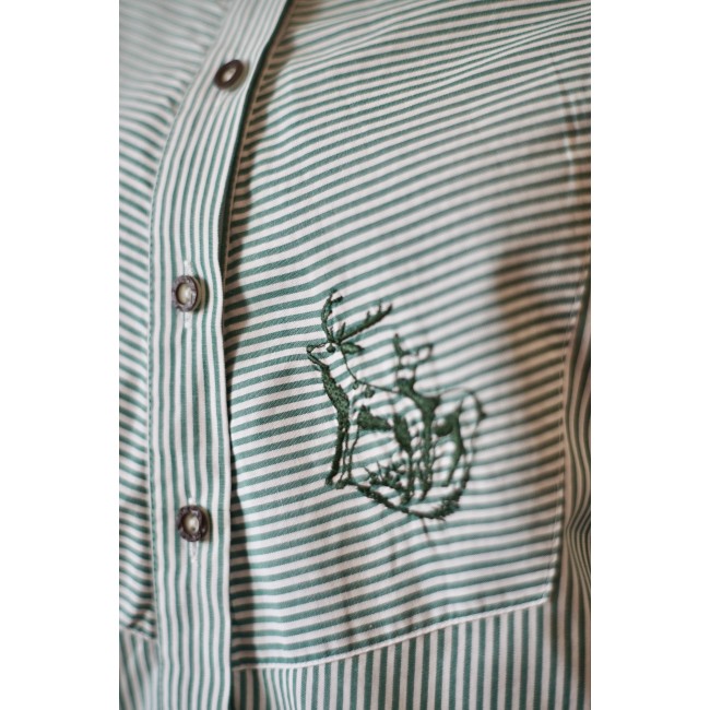 CAMICIA  STILE TIROLESE  TG. 44 it. Gede