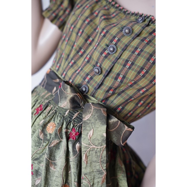 ABITO STILE TIROLESE tg. 36/38 it.  DIRNDL VINTAGE