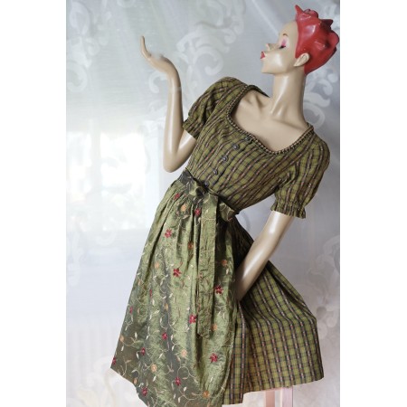 ABITO STILE TIROLESE tg. 36/38 it.  DIRNDL VINTAGE
